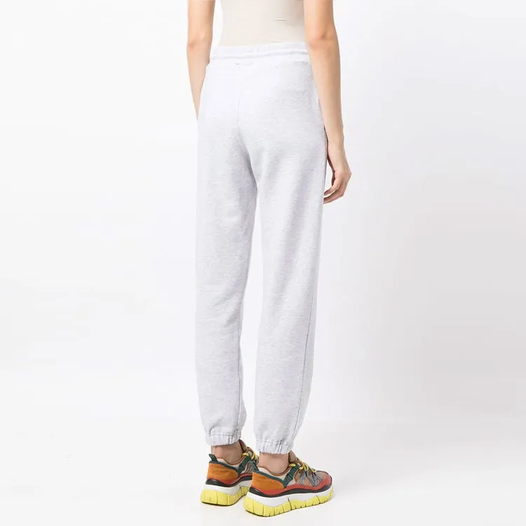 MSGM Logo Printed Elastic Waist Jogging Pants-1