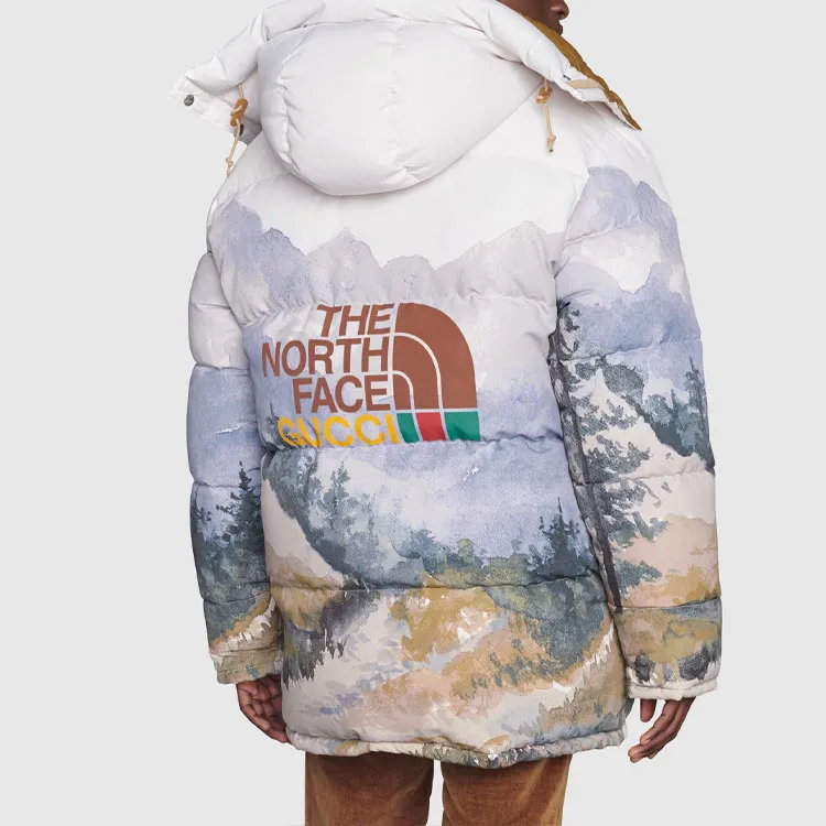 GUCCI X The North Face Down Coat-5
