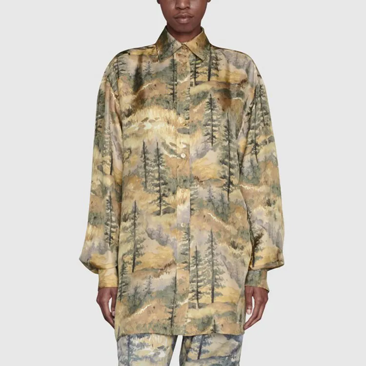 The North Face X GUCCI X The North Face Shirts Women's Yellow-2