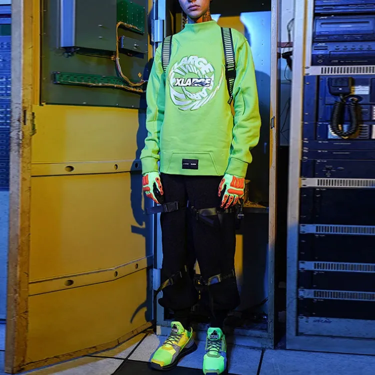 Xlarge X LINING Sports Fashion Collection Sweatshirts Men Green-2
