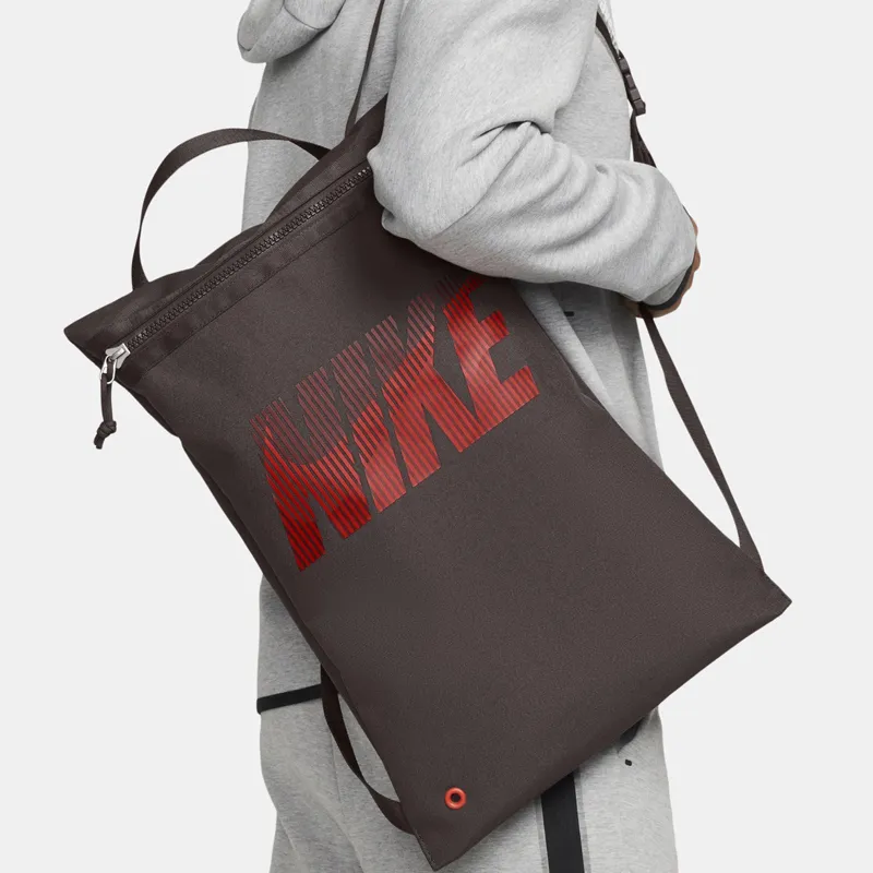 Nike Fabric Backpack Regular Unisex Red Brown-4