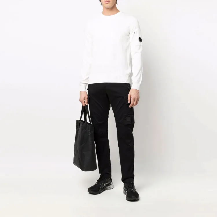 C.P.Company Lens Detailed Crewneck Jumper-1