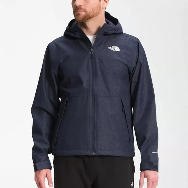 THE NORTH FACE City Outdoor Collection Outdoor Hiking Waterproof And Breathable Windbreaker Jacket Men's Blue-3