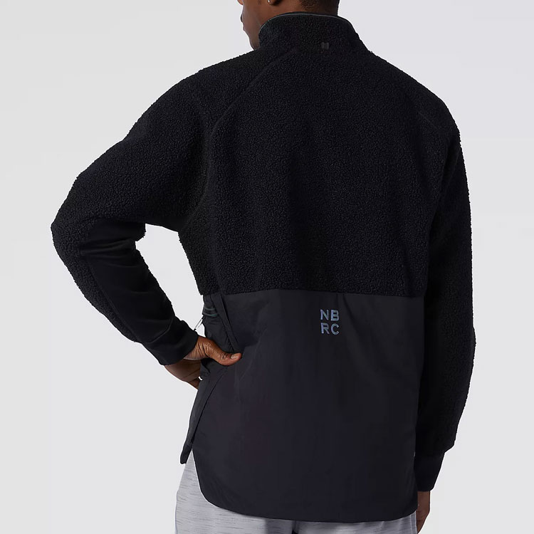 New Balance Q Speed Velvet Jackets Men Black - POIZON