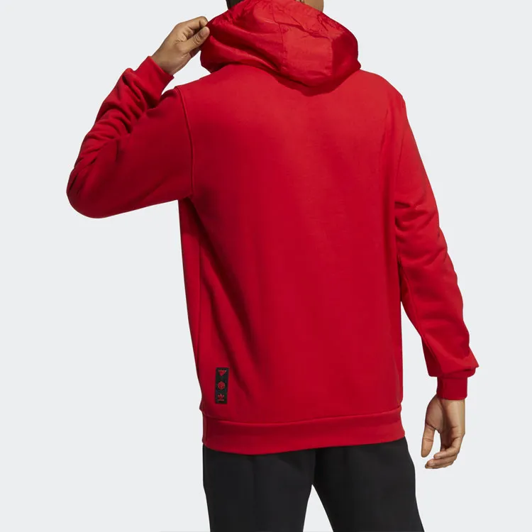 Adidas Originals Sweatshirt Men's Light Scarlet-3