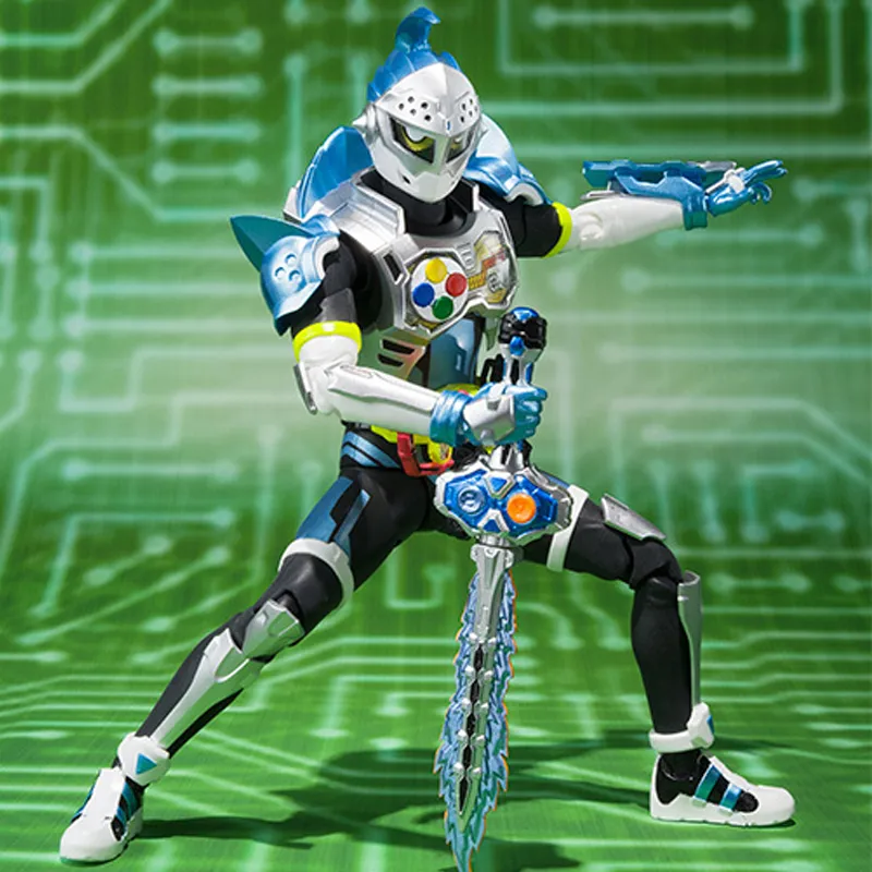 BANDAI Kamen Rider Ex Aid Bandai SHF Kamen Rider Brave Journey Player Level 2 Action Figures 14.5cm-3