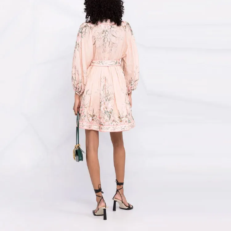 Zimmermann Long-Sleeved Dresses Women's Pink-2