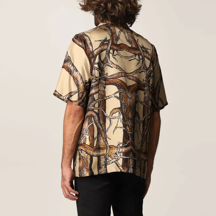 Burberry Shirts Men Beige-3