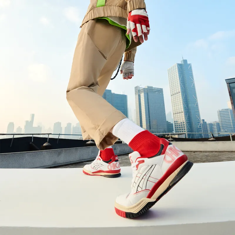 Asics Gel Spotlyte Low 'White Red'-6