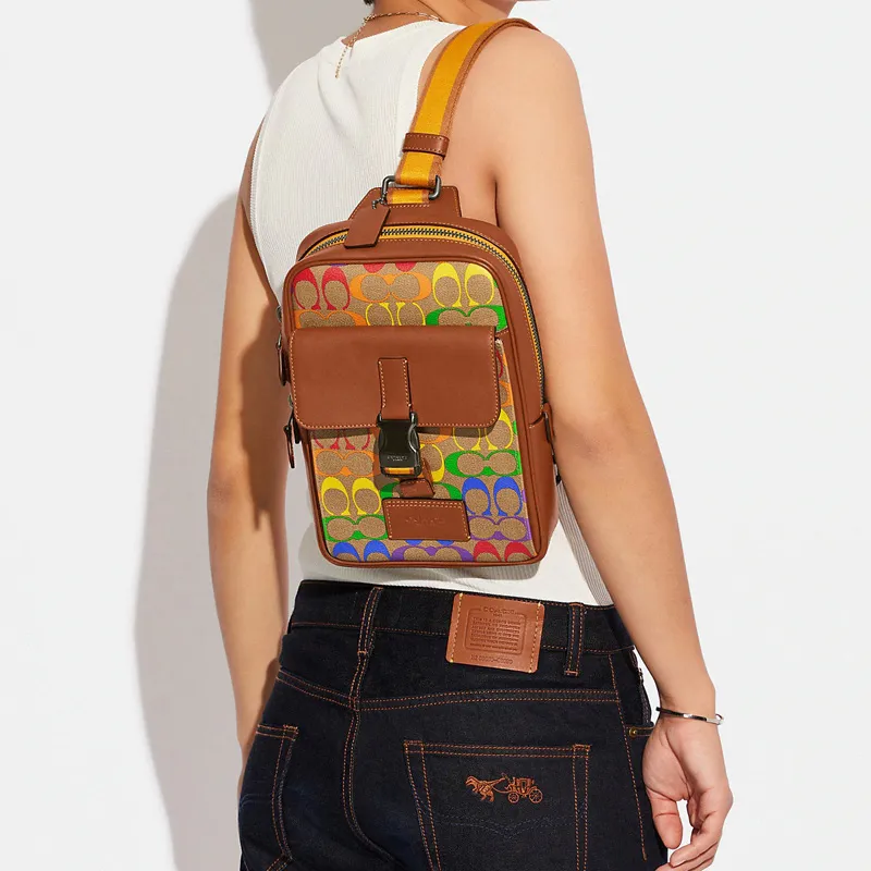 COACH Track Sling Bags-4