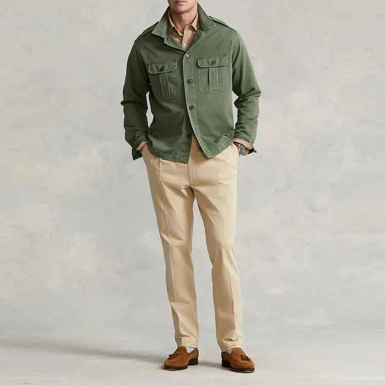 Polo Ralph Lauren Shirts Men Green-1