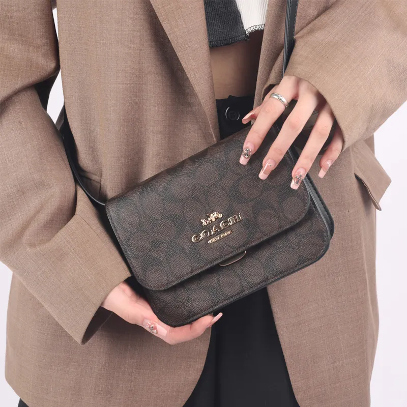 COACH Anna Shoulder Bags-8
