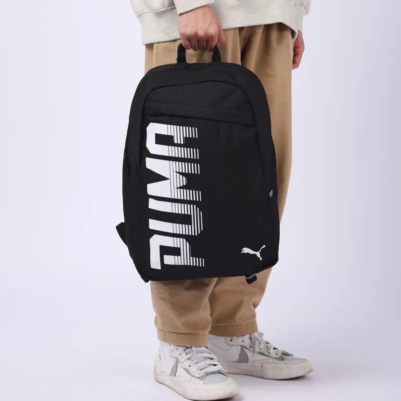 PUMA Fabric Backpack Regular Unisex Black-4