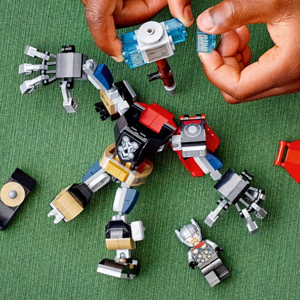 LEGO Super Hero Collection Thor God Of Thunder Thor Mecha Building Blocks 139pcs 76169-5