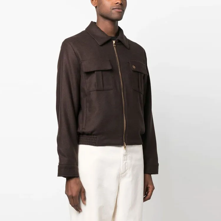 AMIRI Wool Flannel Blouson-3