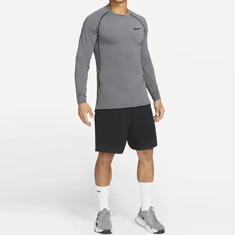 Nike T Shirts Men Iron Gray-2