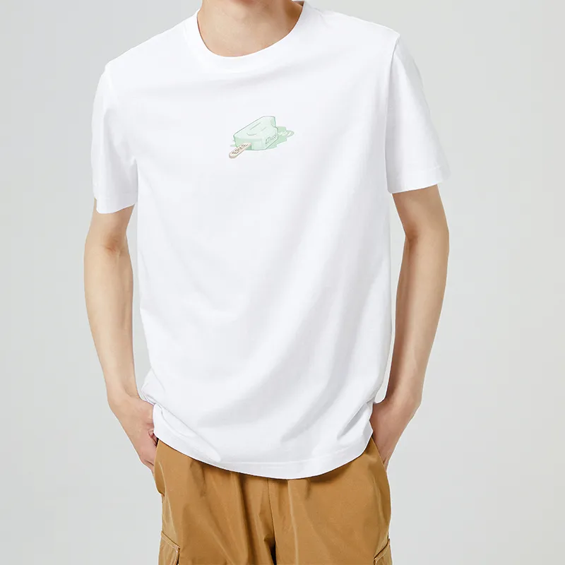 Erke T-Shirts Men True White-2