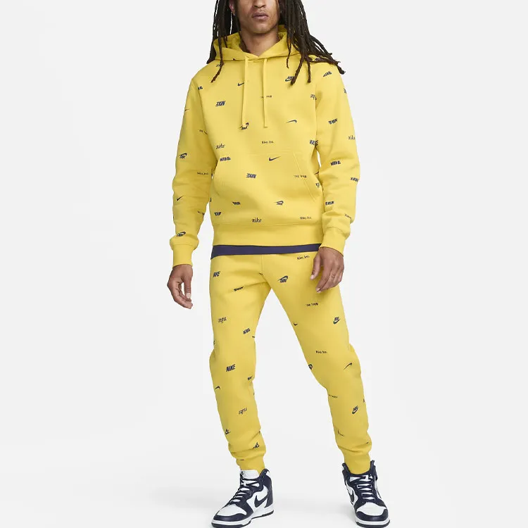Nike Sweatshirts Men Yellow-2
