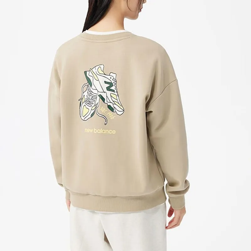 New Balance Sweatshirt Women's Khaki-2