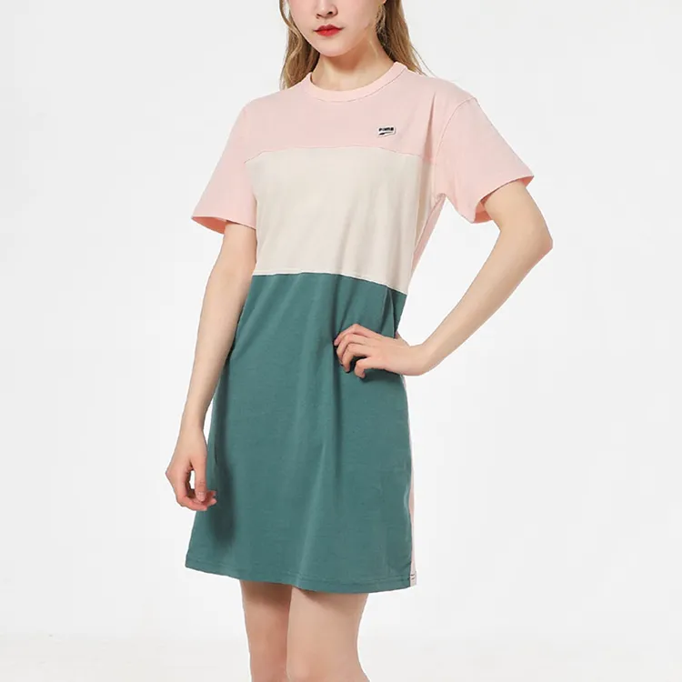 PUMA Short Sleeved Dresses Women's Light Pink-3