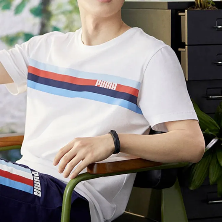 PUMA Celebration T Shirts Men White-3