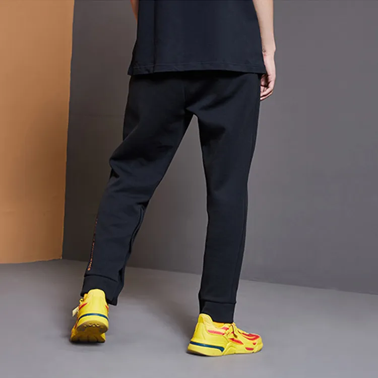 LiNing Knitted Sweatpants Men Standard Black-3