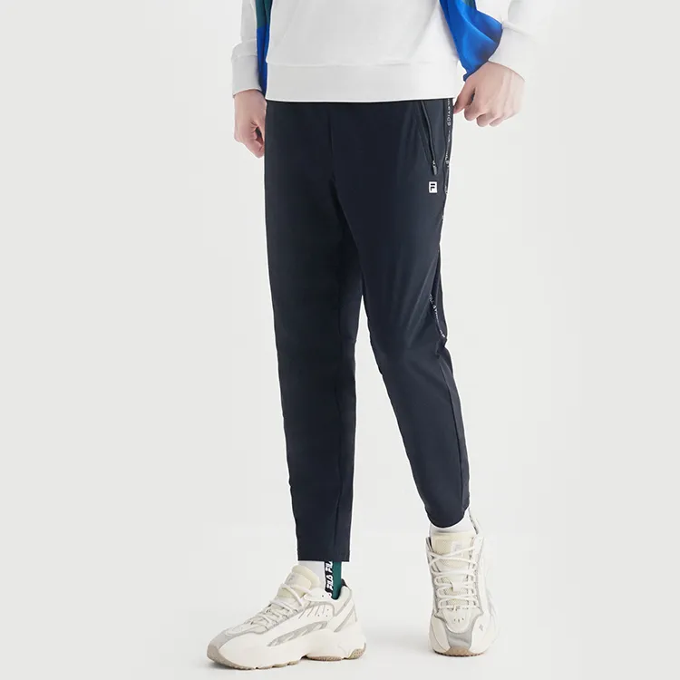 FILA Knitted Sweatpants Men Black-2