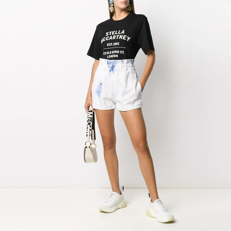 Stella McCartney T-Shirts Unisex Black-2