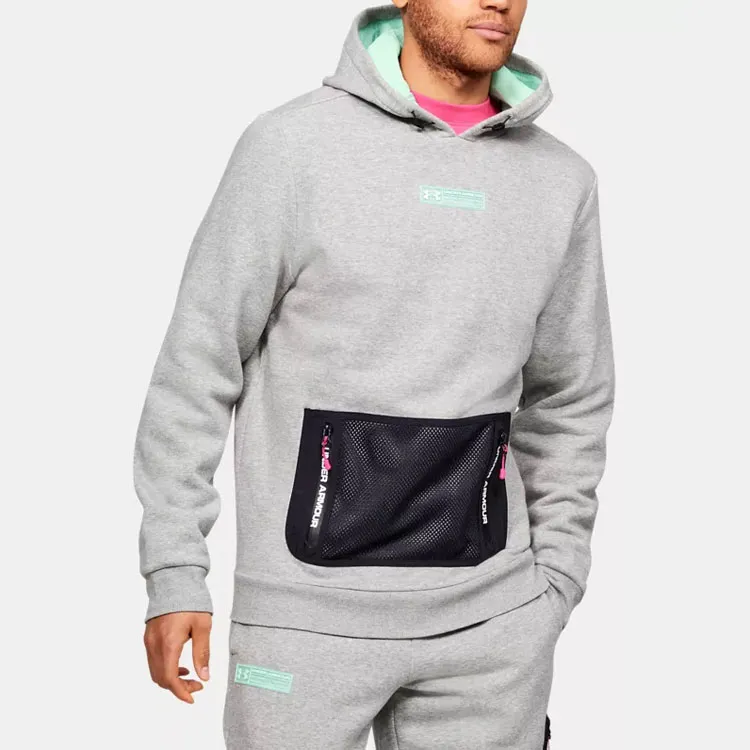 Under Armour Sweatshirts Unisex Gray-2