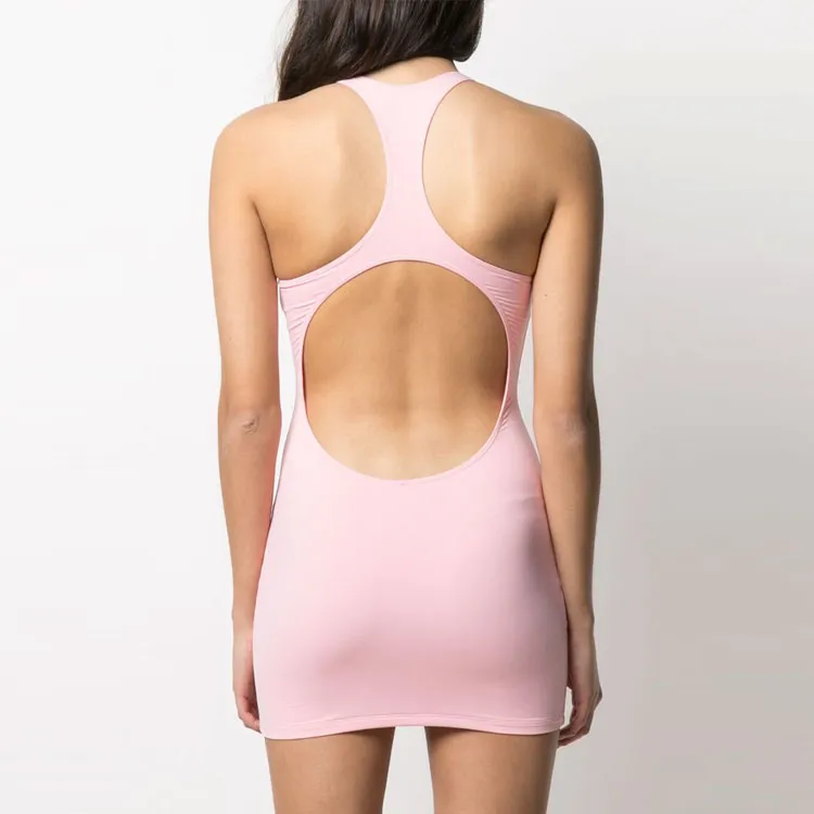 Vetements Sleeveless Dresses Women's Pink-1