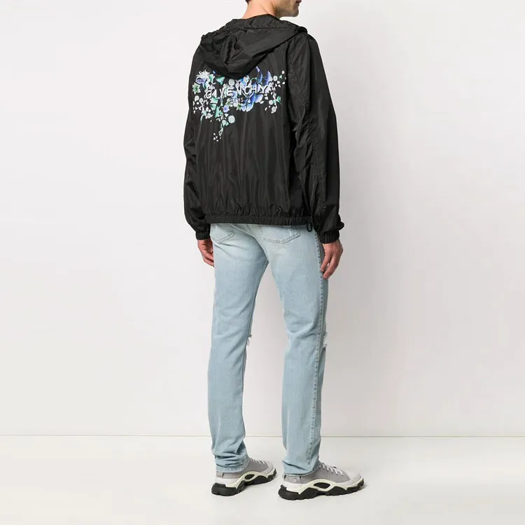Givenchy Floral Back Logo Windbreaker-3