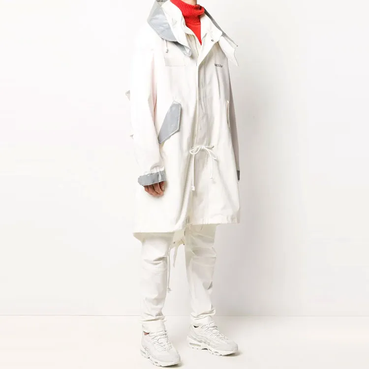 AMBUSH Trench Coats Unisex White-2