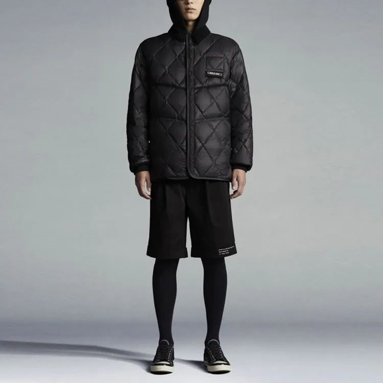 Fragment Design X MONCLER GENIUS MONCLER GENIUS X Fujiwara Hiroshi FRGMT Down Jackets Men Black-2