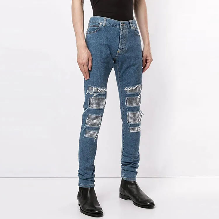 BALMAIN Jeans Men Blue-3