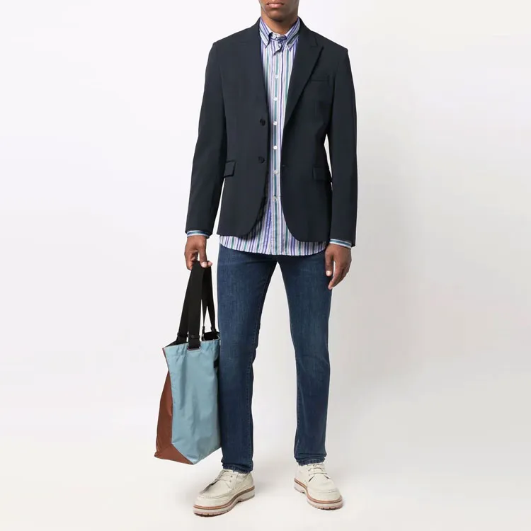ETRO Shirts Men Blue-1