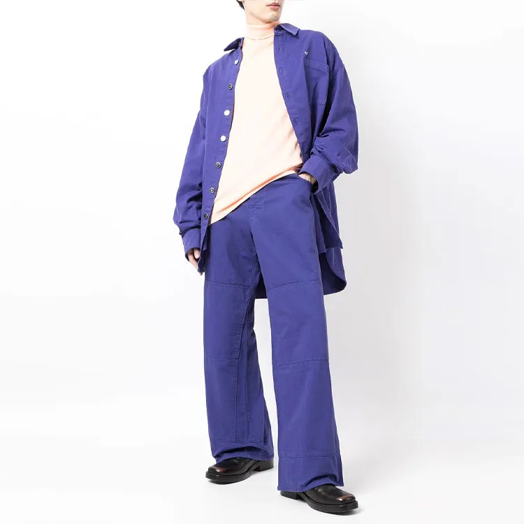 RAF SIMONS Jeans Men Purple-1