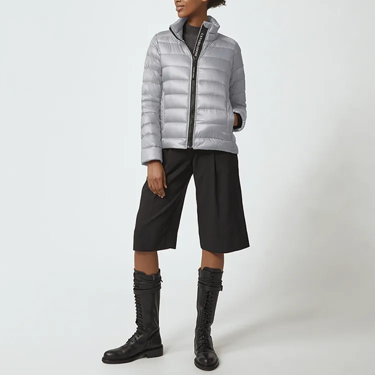 Canada Goose Cypress Series Down Jackets Women's Silver Birch-3