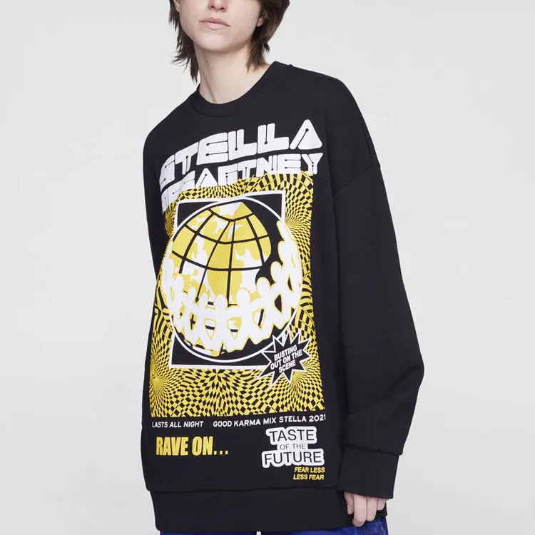 Stella McCartney Rave Graphic print Sweatshirt-3