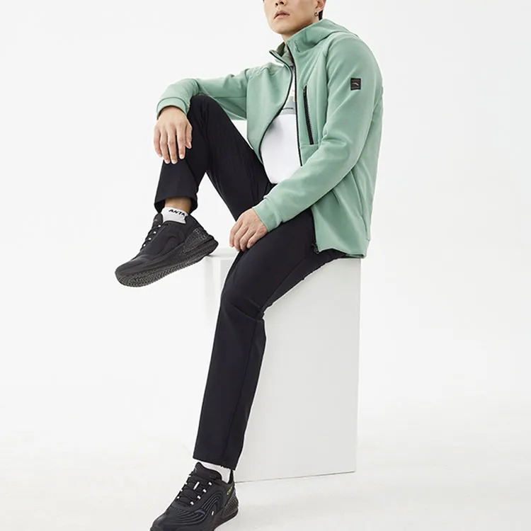 Anta Variety Training Collection Jacket Men's Capo Green-5
