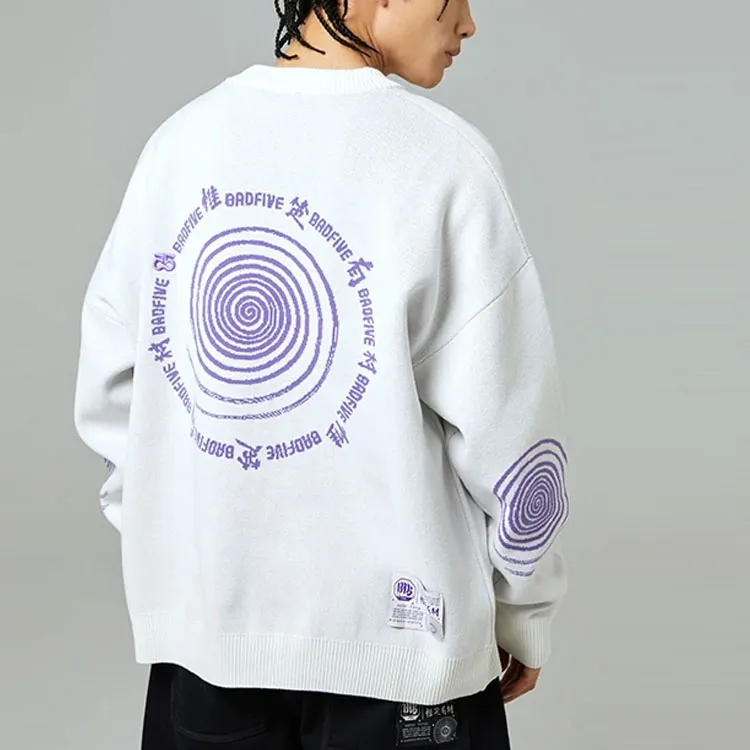 LINING Sweaters Men White-4