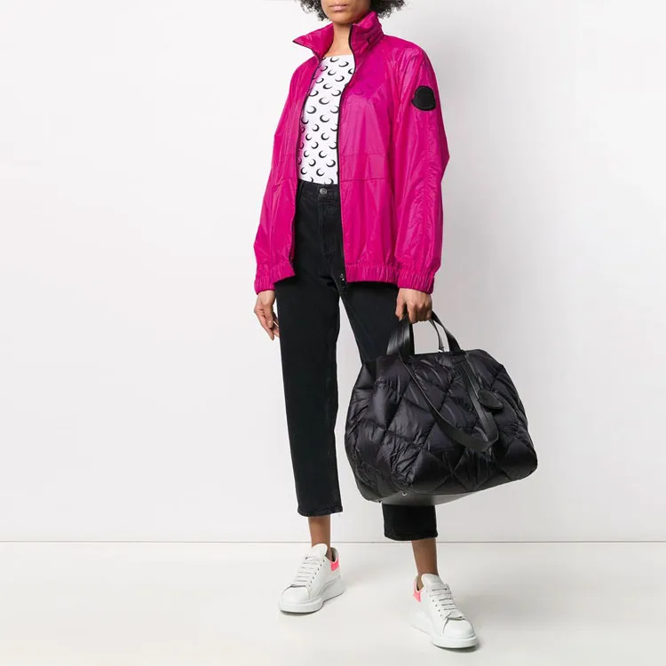 Moncler Jackets Women's Rose Red-3