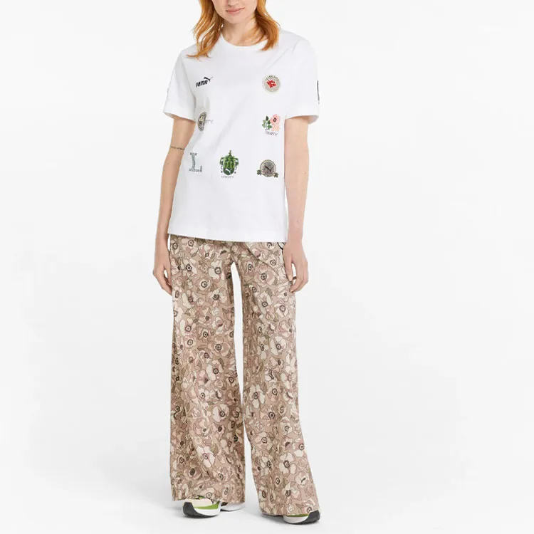 Double Belief Liberty X PUMA LIBERTY Casual Pants Women's Beige-3