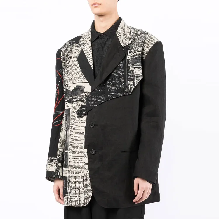 Yohji Yamamoto Business Suit Men's Black-2