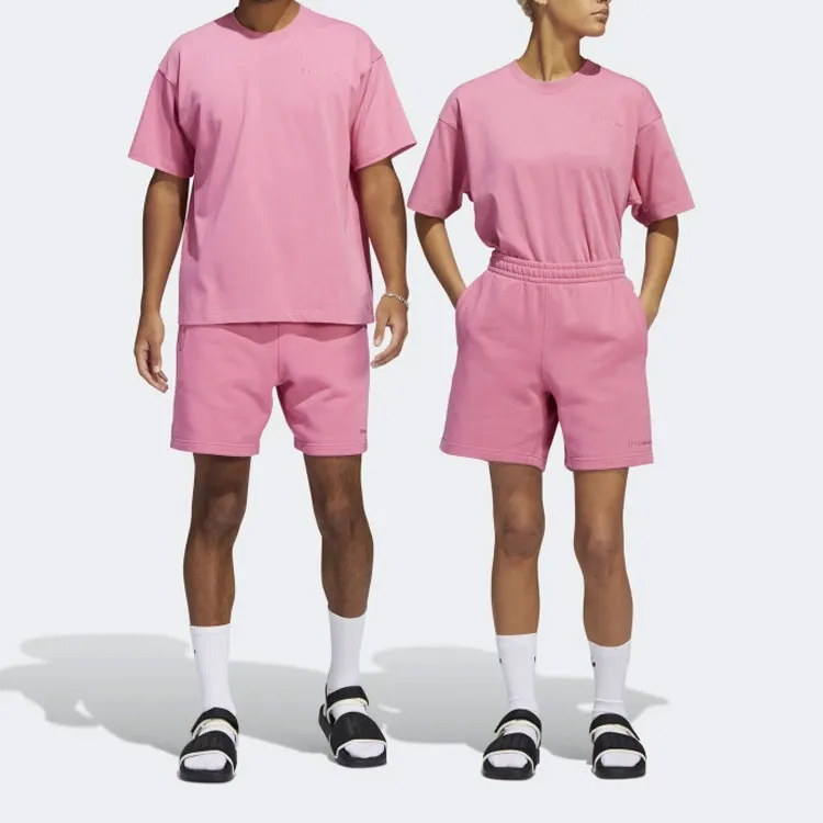 Adidas Originals Pharrell Williams Sports Shorts Unisex Pink-2