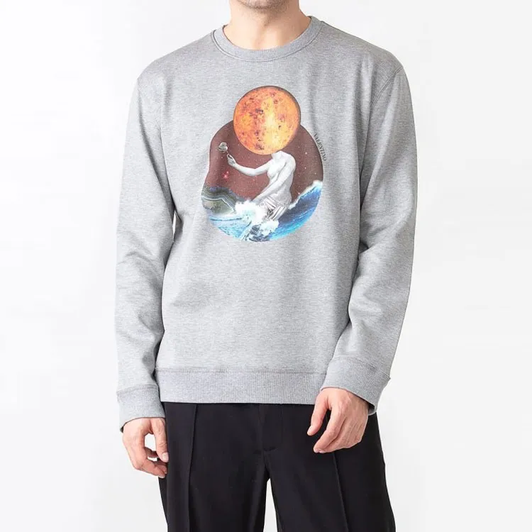Valentino Sweatshirts Men Gray-1