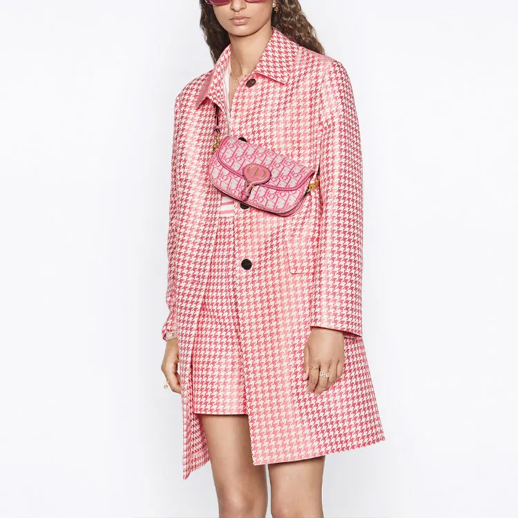 DIOR Quarterly New Products Coats Women's Peony Pink-2