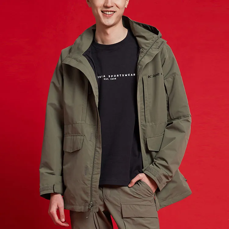 Columbia Jacket Men's Army Green-2