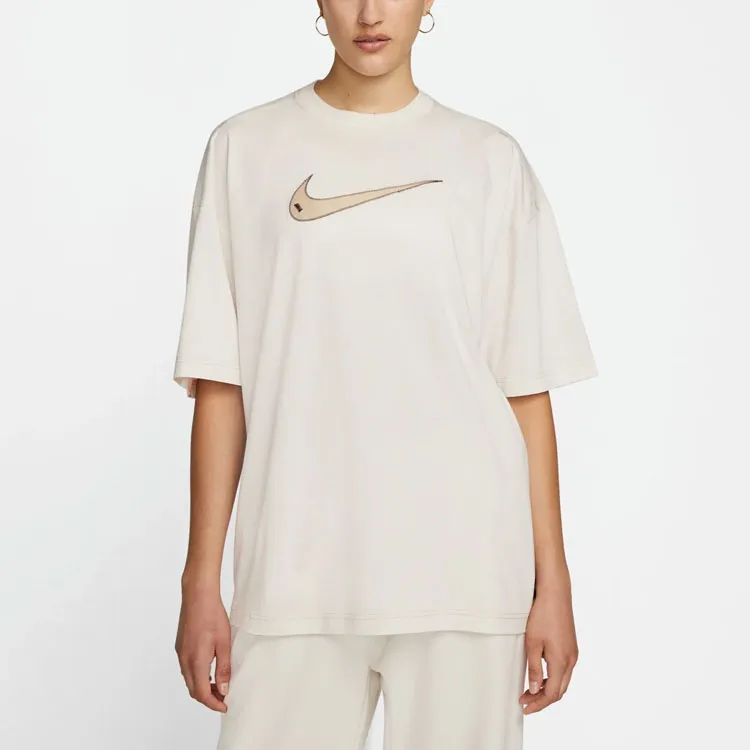 Nike Sportswear Swoosh Women's Short-Sleeve Top White-2