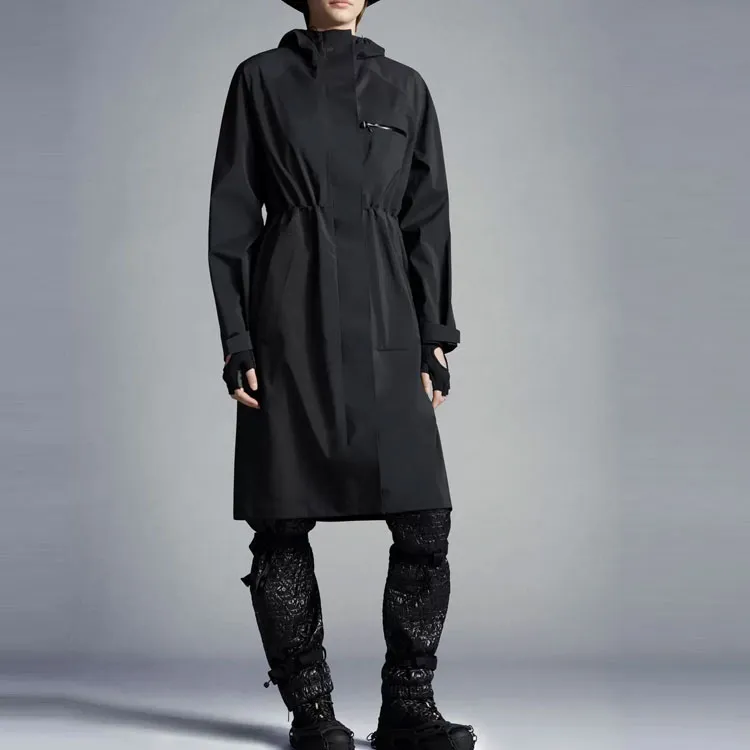Moncler SS22 Trench Coats Women's Black-2