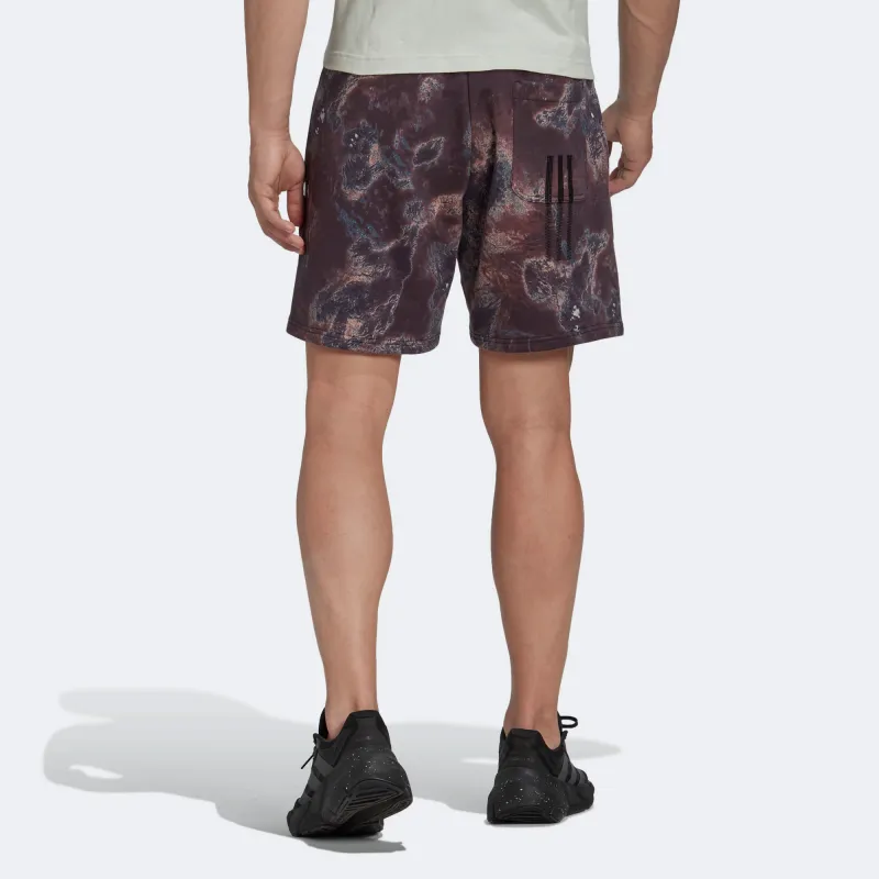 Adidas Sports Shorts Men Khaki Brown-4